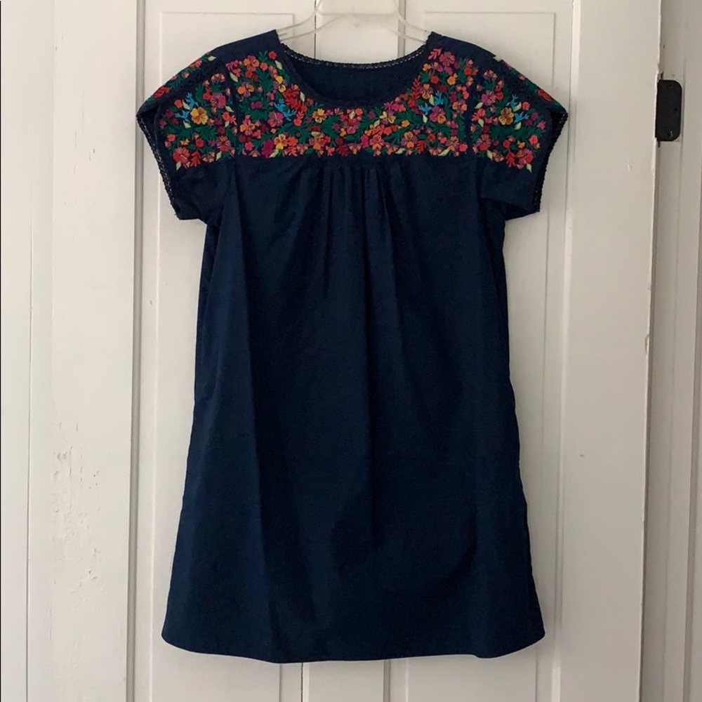 Madewell x JMDrygoods navy dress